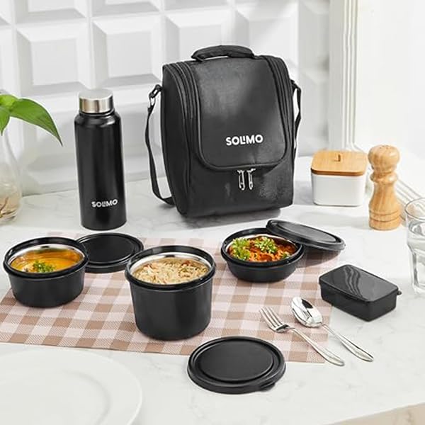 Buy SUNISA Virgin Plastic Banana Shape Lunch Box for Kids Online